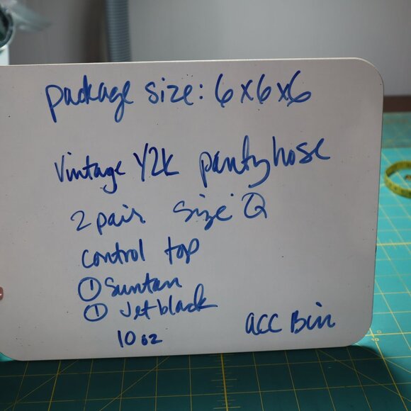 L'eggs Control Top Pantyhose Bundle Womens Q Y2K Coquette Retro Events Vintage - Picture 6 of 6